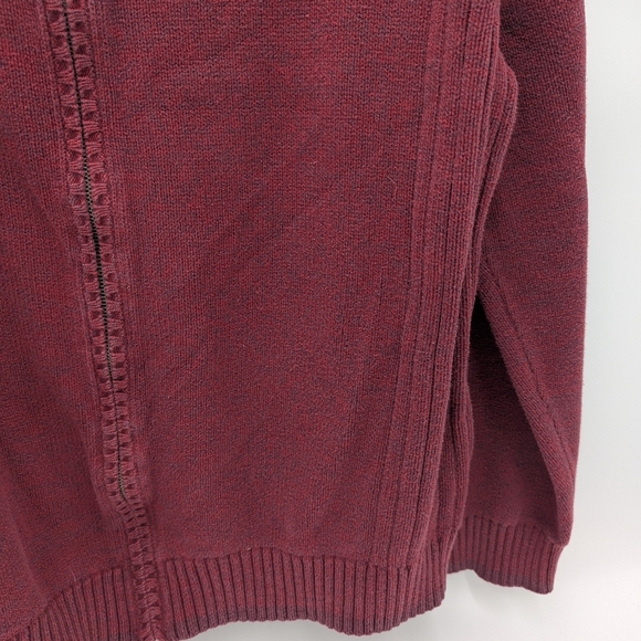 St John's Bay Men's Cardigan Sweater XL Cotton Knit Zipper Everyday Casual Set - Picture 11 of 11